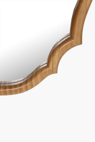 Oval Ornate Mirror, 50x70cm