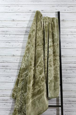 Mink Embossed Flower Blanket, 200x230cm