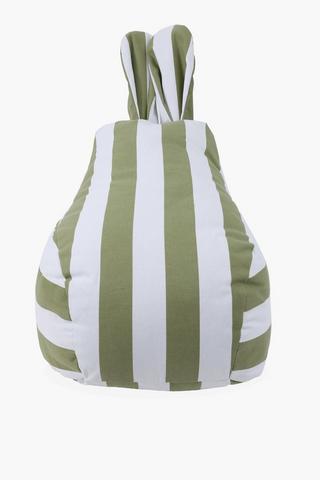 Bunny Stripe Bean Bag