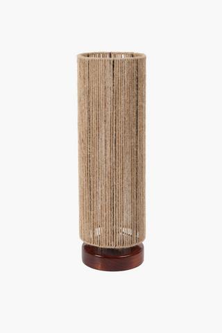 Woven Cylinder Lamp Set, E14