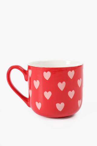 Heart Embossed Mug