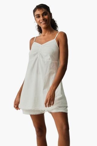 100% Cotton Trim Detail Top And Pant Set Large