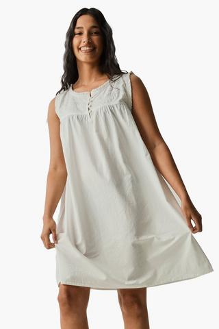 100% Cotton Night Dress Medium