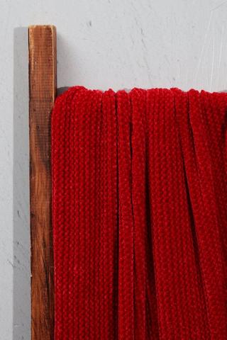 Chenille Ribbed Throw, 140x180cm