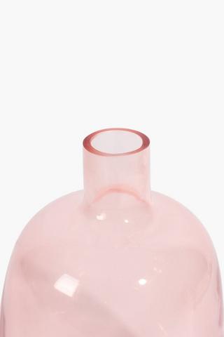 Corozal Glass Vase, 17x25cm