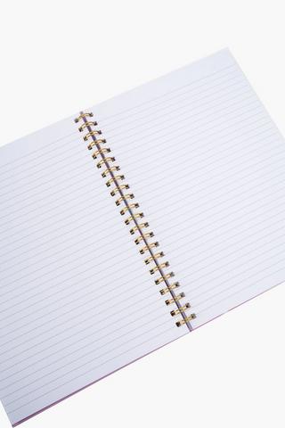 A4 Spiral Unicorn Notebook