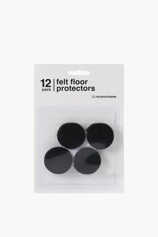 12 Pack Felt Floor Protectors
