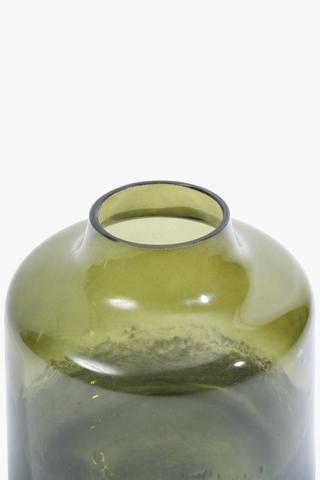 Ombre Cloud Glass Vase, 19.5x22cm