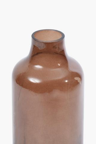 Amber Ombre Cloud Vase, 12x39cm