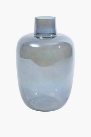 Corozal Glass Vase, 38x25cm