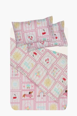 Soft Touch Monta Rosa Frame Reversible Duvet Cover Set
