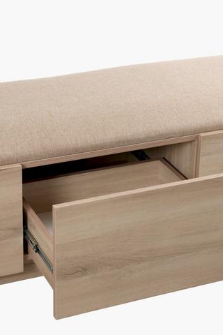 Wooden Storage Bench