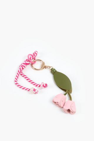 Tulips Keyring Bag Charm