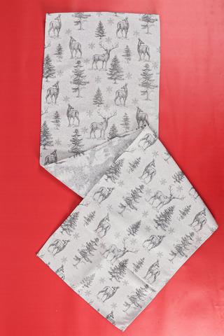 Deer Jacquard Table Runner