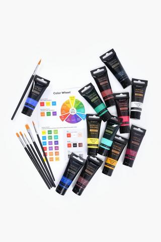 18 Piece Acrylic Paint Set