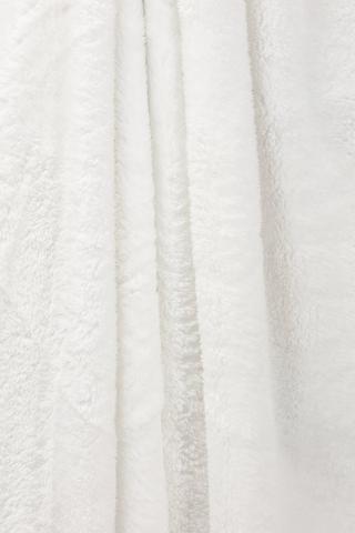 Long Pile Plain Blanket, 250x200cm