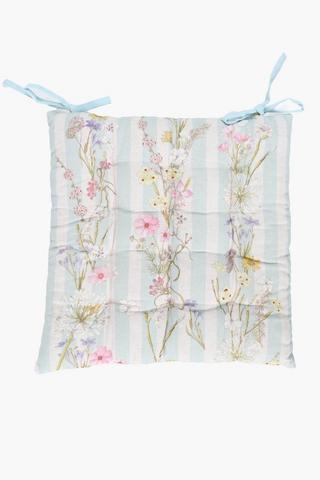 Colab Coralbloom Cotton Chairpad, 40x40cm