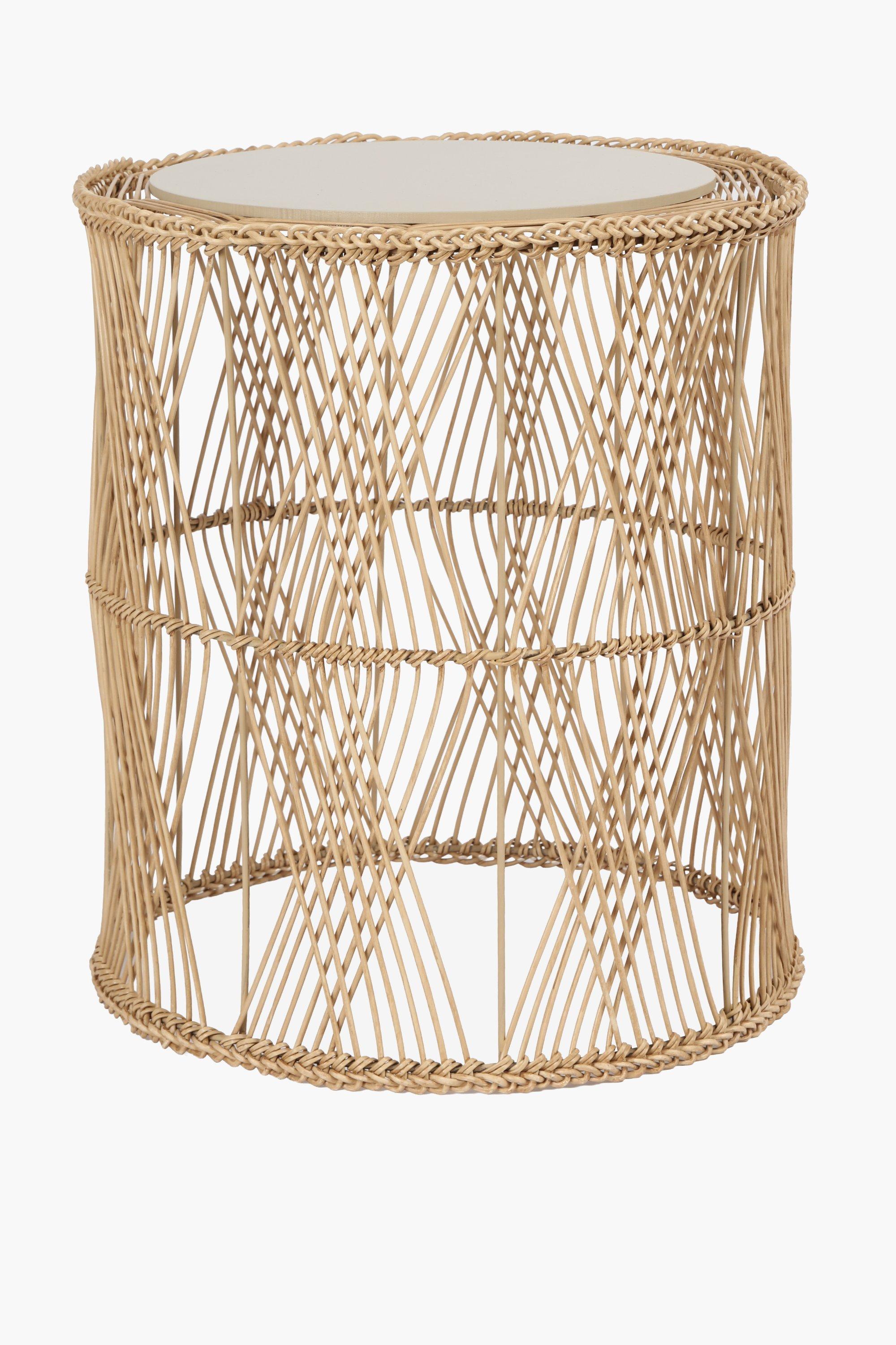 Terrific Woven Side Table Images