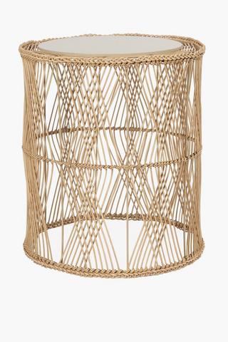 Zara Woven Side Table
