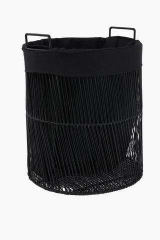 Lagos Natural Fabrication Laundry Basket