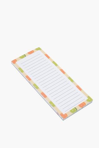 Orange And Lime Shopping List