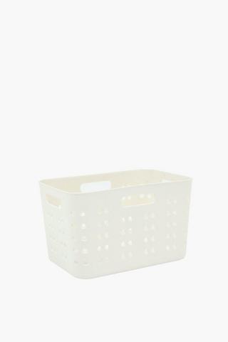 Utility Basket With Handle Medium