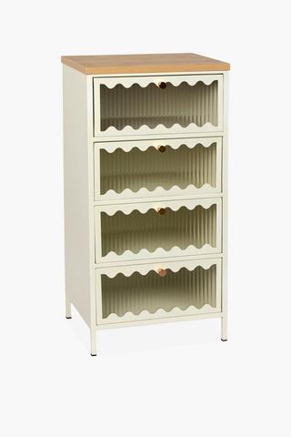 Zoe 4 Drawer Unit