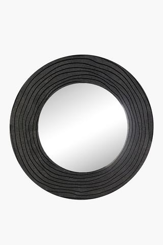 Round Ripple Mirror, 90cm