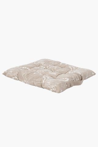 Tambora Protea Cotton Chairpad, 40x40cm