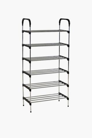 6 Tier Metal Shoe Rack
