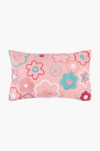 Floral Tufted Pillowcase