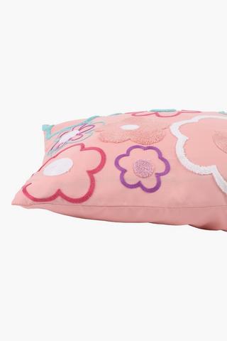 Floral Tufted Pillowcase