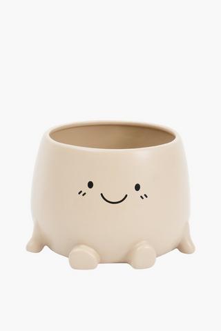 Scooba Ceramic Planter, 14x13cm