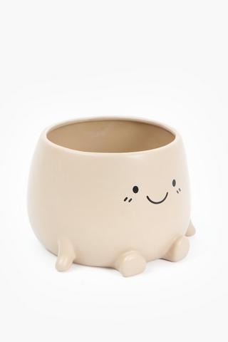 Scooba Ceramic Planter, 14x13cm