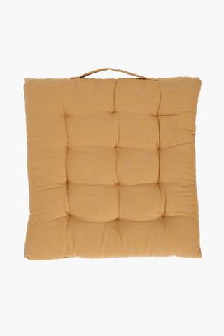 Plain Cotton Chairpad, 40x40cm