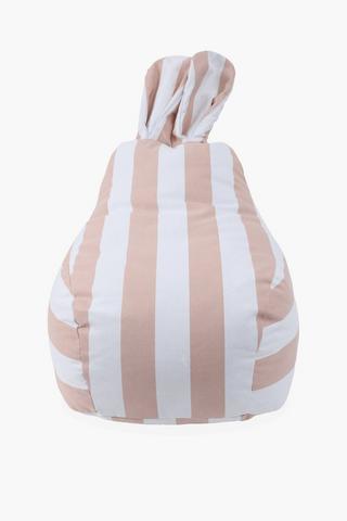 Bunny Stripe Bean Bag