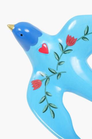 Mexican Bird Statue, 19.5x9cm