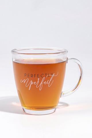 Script Glass Mug. 320ml