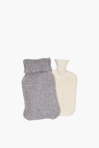 Chenille Woven Hot Water Bottle