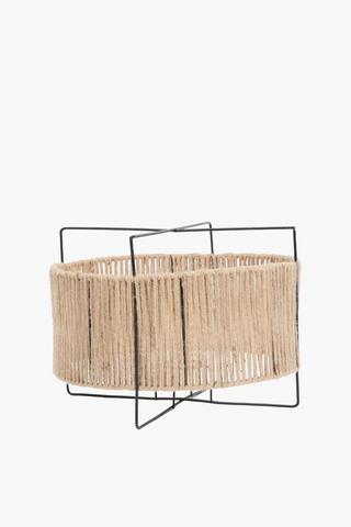 Jute Woven Pendant, 35x25cm