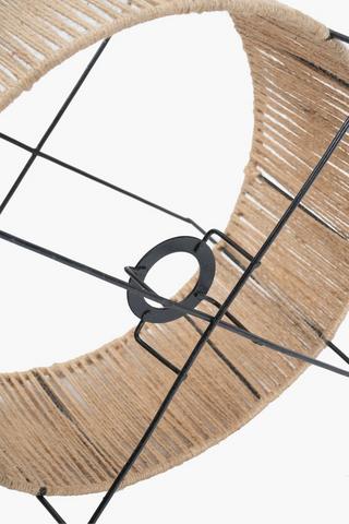 Jute Woven Pendant, 35x25cm