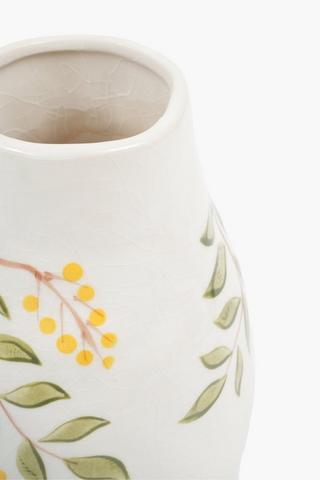 Olive Branch Vase, 15x28.5cm