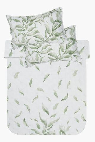 3 Piece Soft Touch Huila Botanical Quilt Set
