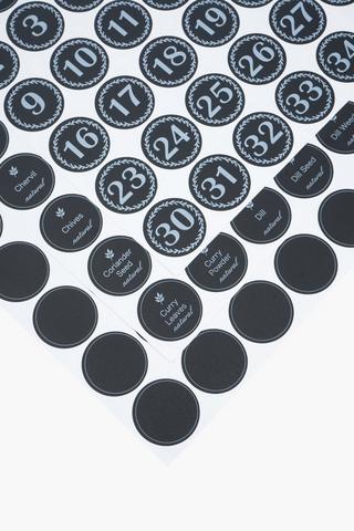 Spice Label Stickers