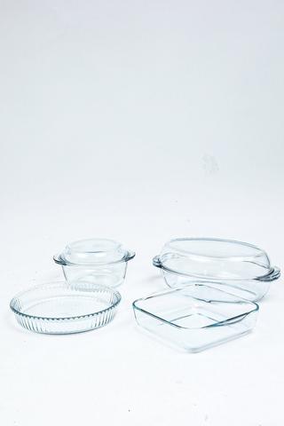 6 Piece Glass Bakeware Set