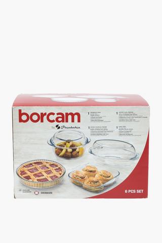 6 Piece Glass Bakeware Set