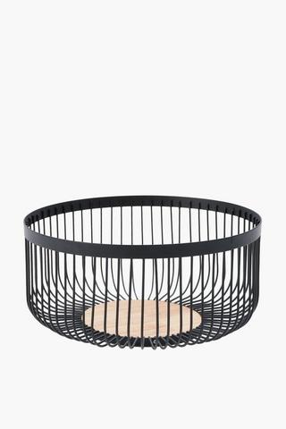 Milan Metal Fruit Bowl