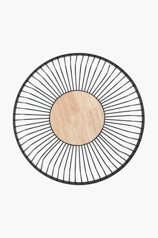 Milan Metal Fruit Bowl