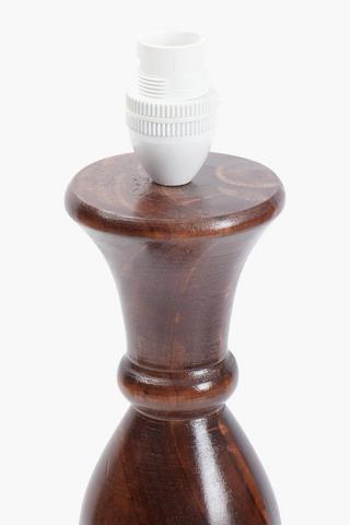 Paris Wooden Lamp Base, E27