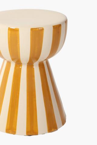 Doppler Stripe Side Table